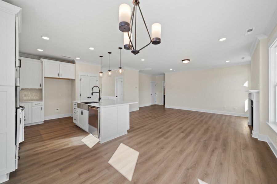 Spacious, unfurnished interior of a new home in Monterra, Kernersville (Image 32).