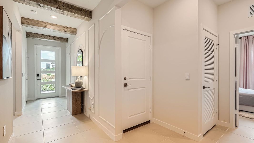 Furnished interior view inside a new home in Sandpiper Square, Stuart (Image 32).