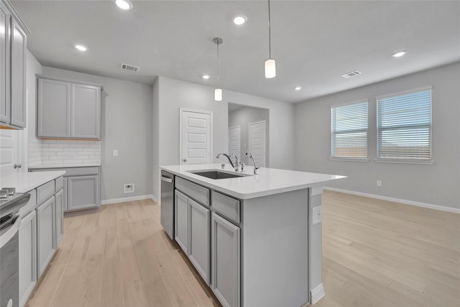 Photo is not of the actual home, but is an inspirational photo of builder’s model home and may depict options, furnishings, and/or decorator features that are not included