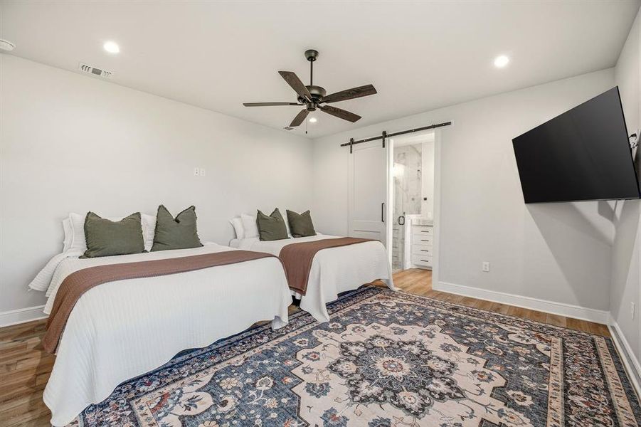 Furnished interior view inside a new home in , Granbury (Image 25).