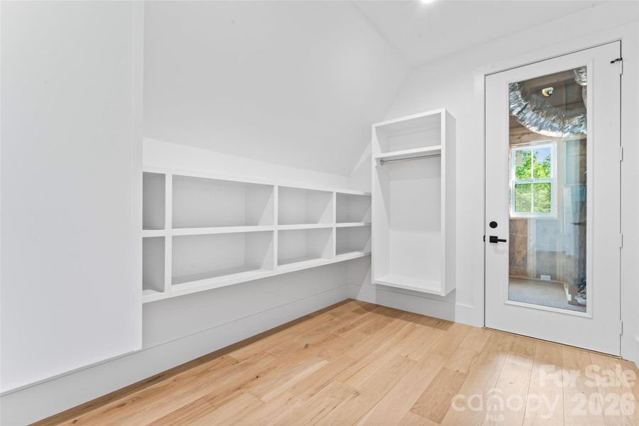 BR #2 Walk in Closet leads to Mechanical Room