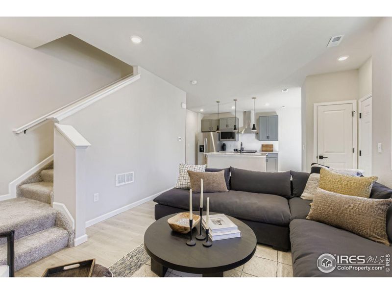 Furnished interior view inside a new home in Waterfield - Single Family Homes, Fort Collins (Image 14).