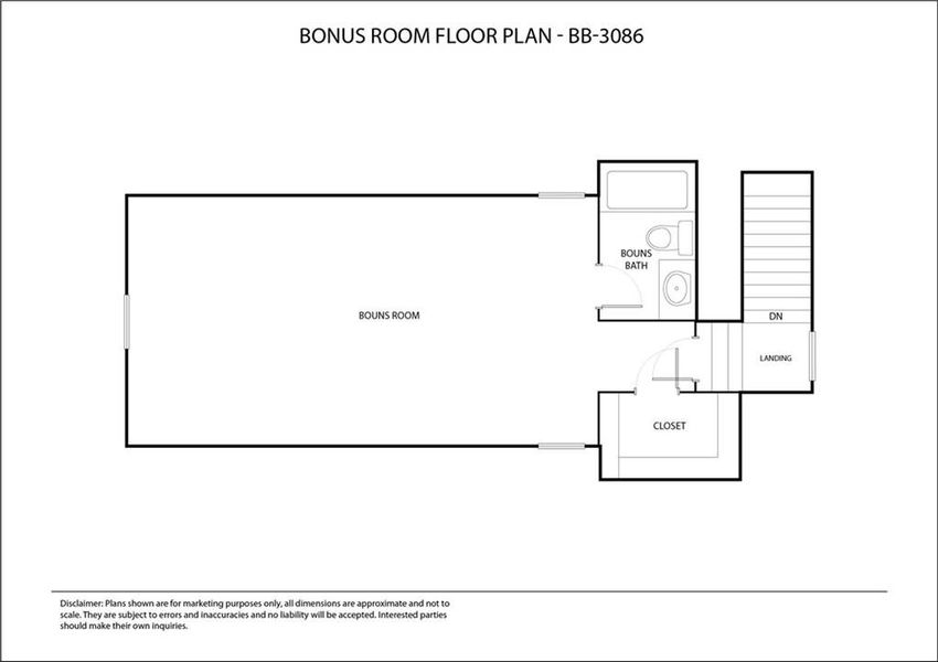 2D floor plan layout of this home in , Commerce, GA (Image 4).
