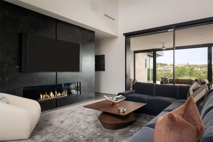 Furnished interior view inside a new home in , Austin (Image 12).