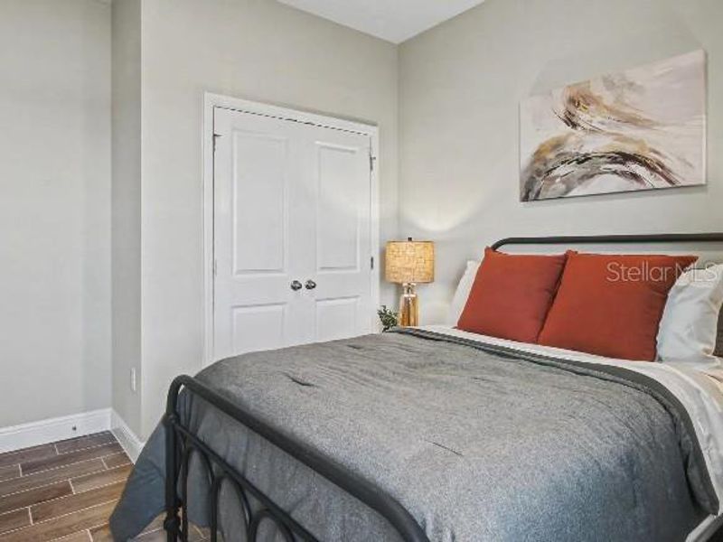 Furnished interior view inside a new home in Lake Deer Estates, Poinciana (Image 12).