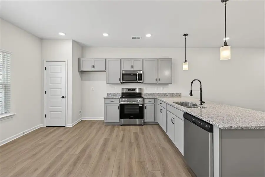 Furnished interior view inside a new home in Bexley Square, Cartersville (Image 4).