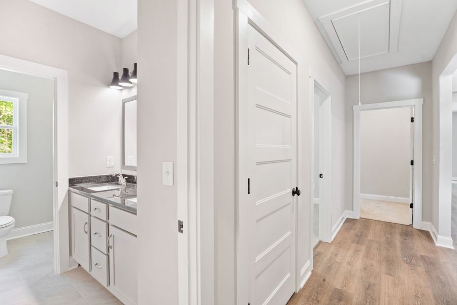 Furnished interior view inside a new home in Flint Farms, Concord (Image 5).