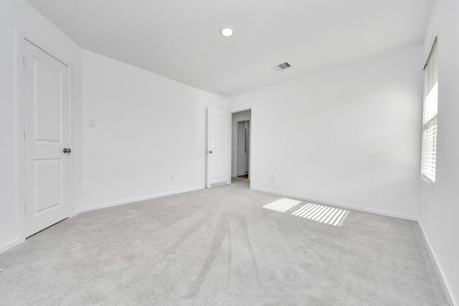 Comfortable space ready for personalization.