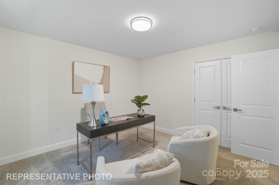 Furnished interior view inside a new home in , Mooresville (Image 9).