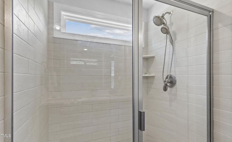 Spacious Walk-In Shower