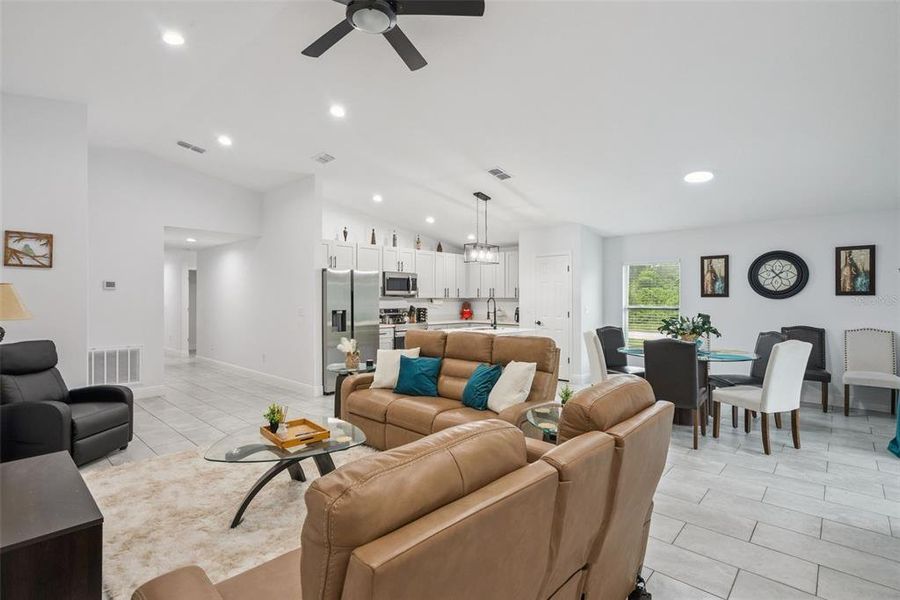 Furnished interior view inside a new home in , Deland (Image 8).