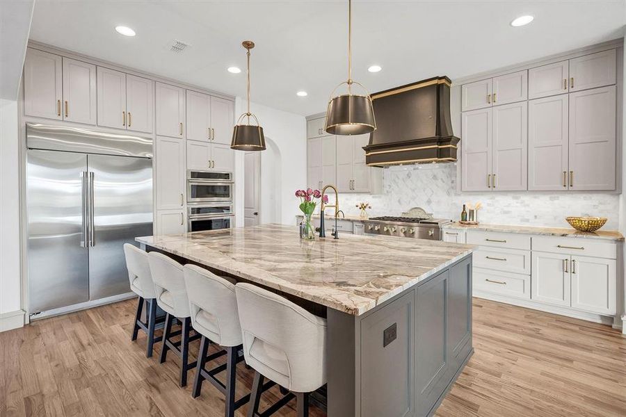 Furnished interior view inside a new home in , Aledo (Image 14).