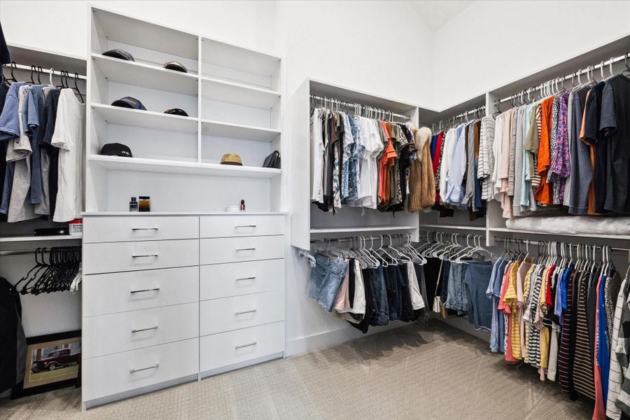 Furnished interior view inside a new home in Elyson, Katy (Image 37).