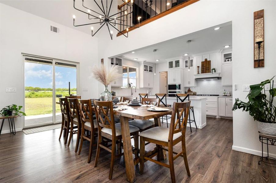 Furnished interior view inside a new home in , Ennis (Image 10). Furnished interior view inside a new home in , Ennis (Image 10).