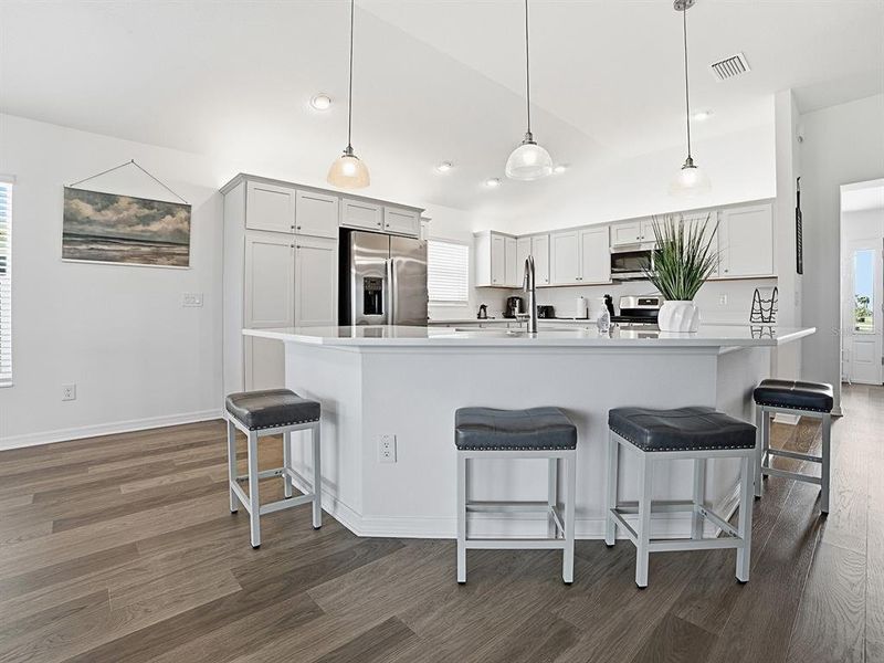 Furnished interior view inside a new home in , The Villages (Image 15). Furnished interior view inside a new home in , The Villages (Image 15).