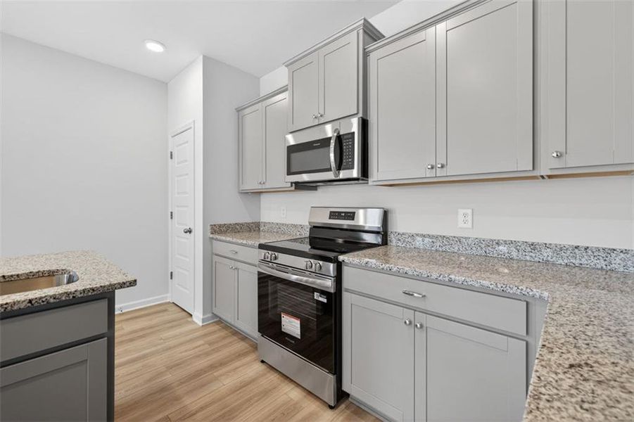 Furnished interior view inside a new home in Longbrooke, Rome (Image 10).