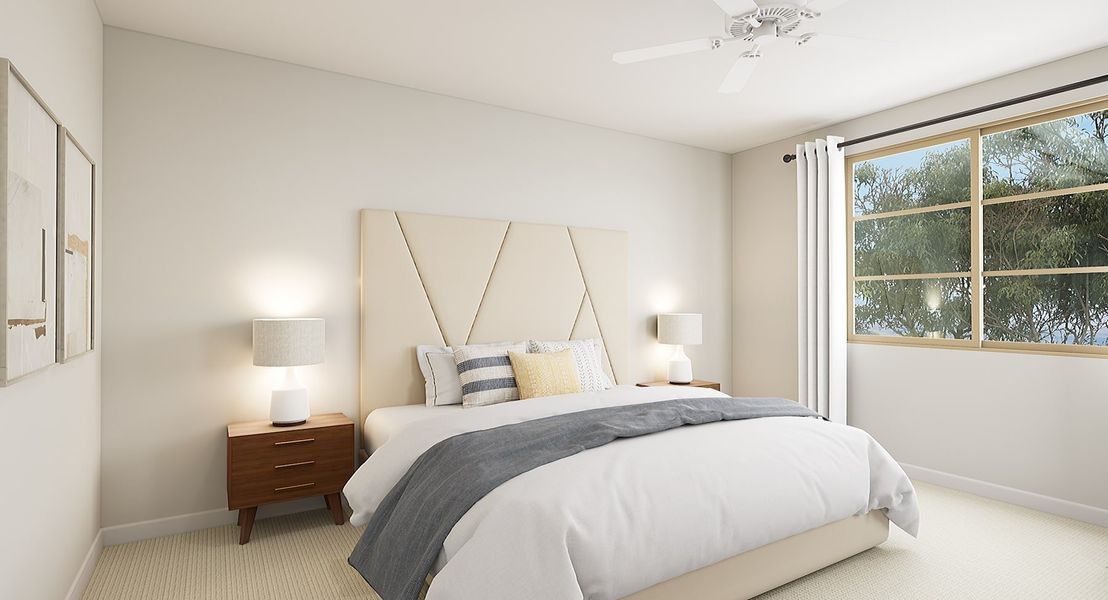 Representative furnished interior of a home built from the Kendrick Plan 3506 by Tri Pointe Homes in Waterston Central, Gilbert (Image 8).