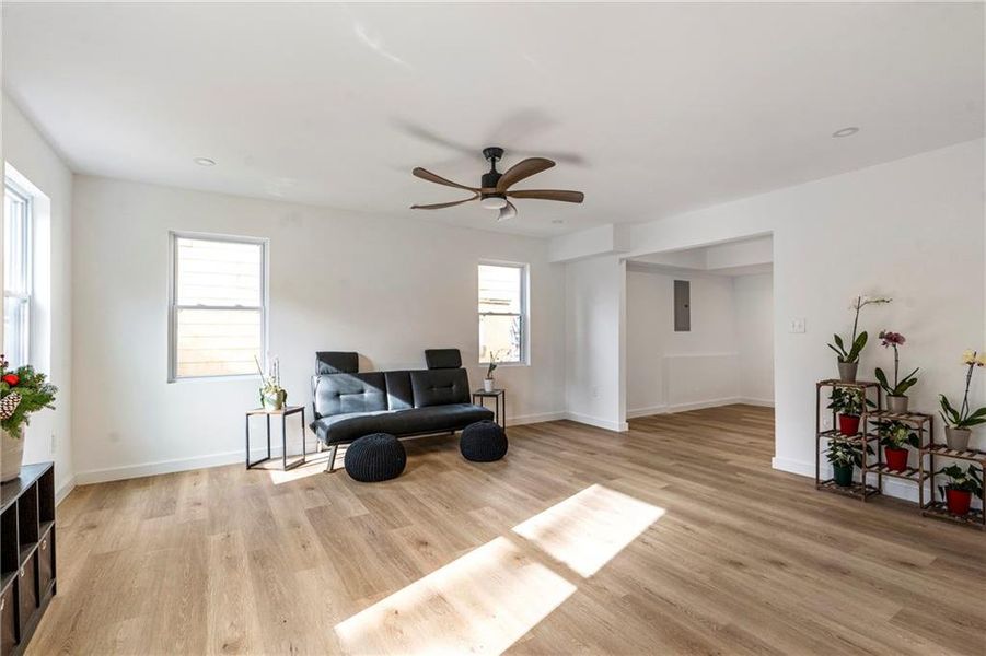 Furnished interior view inside a new home in , Atlanta (Image 15).