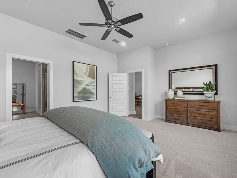 Furnished interior view inside a new home in Jubilee 50′, Hockley (Image 9).