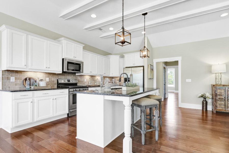 Representative furnished interior of a home built from the Claremont by Bill Clark Homes in The Sanctuary at Sunset Beach, Sunset Beach (Image 17). Representative furnished interior of a home built from the Claremont by Bill Clark Homes in The Sanctuary at Sunset Beach, Sunset Beach (Image 17).
