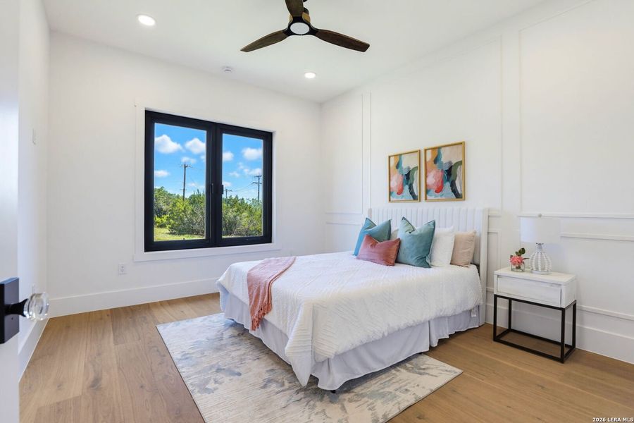 Furnished interior view inside a new home in , San Antonio (Image 39).