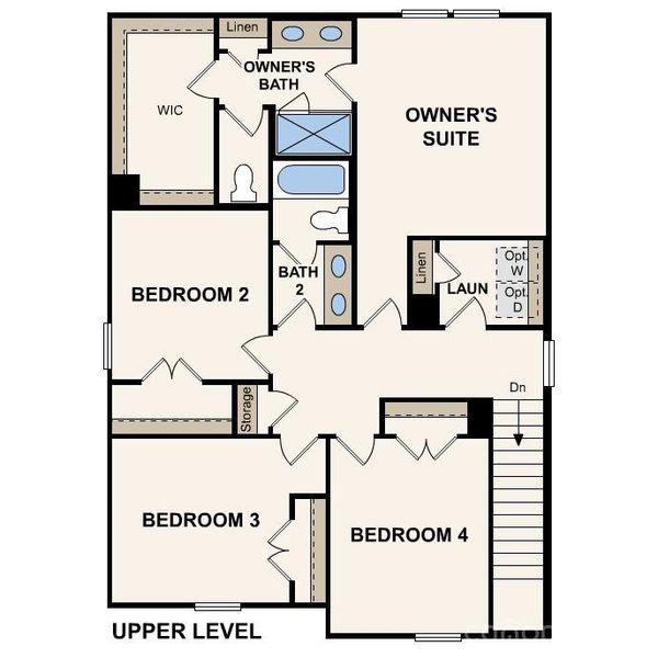 2D floor plan layout of this home in Cedar Hollow, Hickory, NC (Image 4). 2D floor plan layout of this home in Cedar Hollow, Hickory, NC (Image 4).