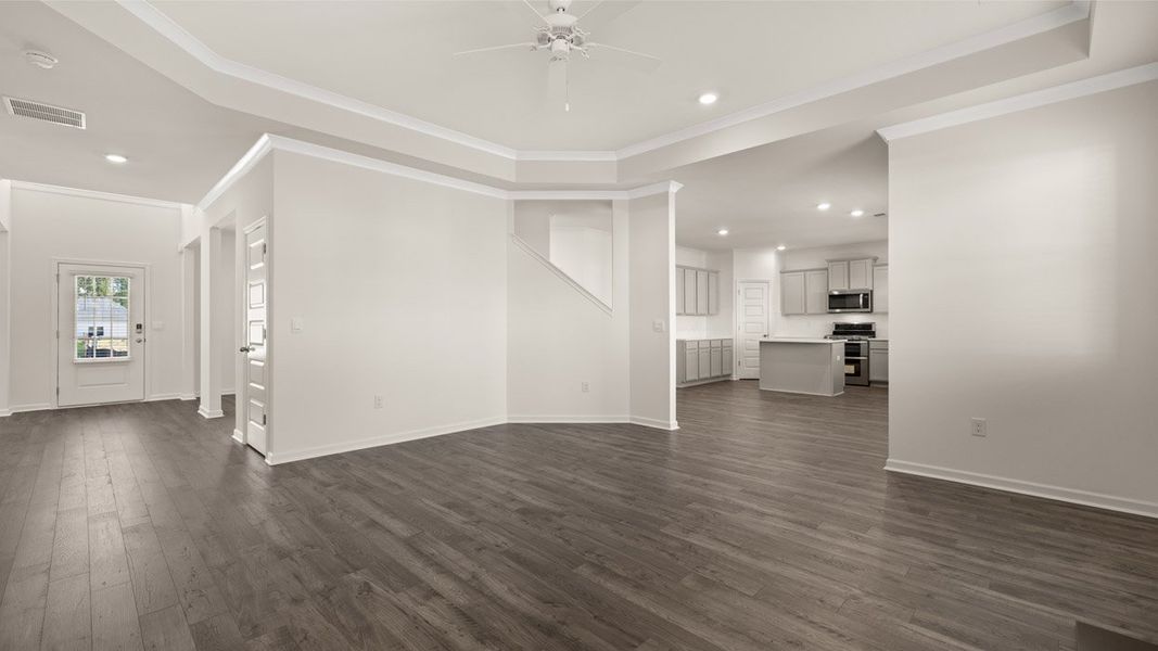 Spacious, unfurnished interior of a new home in Independence, Loganville (Image 22). Spacious, unfurnished interior of a new home in Independence, Loganville (Image 22).