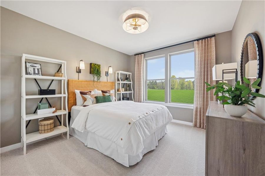 Furnished interior view inside a new home in Skylar Townhome Style Condos, Atlanta (Image 16). Furnished interior view inside a new home in Skylar Townhome Style Condos, Atlanta (Image 16).