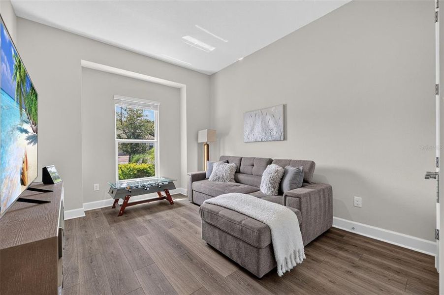 Furnished interior view inside a new home in Skye Ranch Community Group Page, Sarasota (Image 35). Furnished interior view inside a new home in Skye Ranch Community Group Page, Sarasota (Image 35).