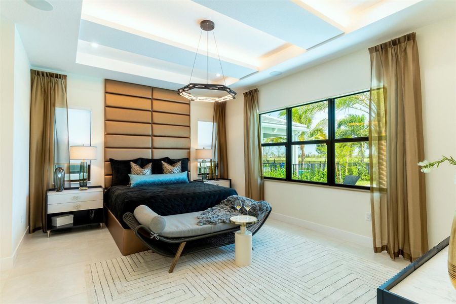 Furnished interior view inside a new home in , Palm Beach Gardens (Image 16). Furnished interior view inside a new home in , Palm Beach Gardens (Image 16).