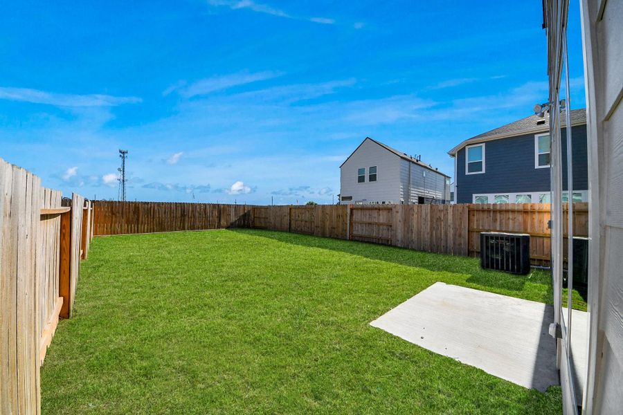 Exterior details and patio area of a home in , Houston (Image 4).