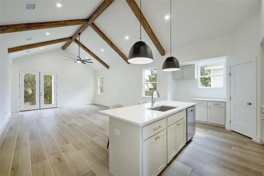 All tile, no carpet.