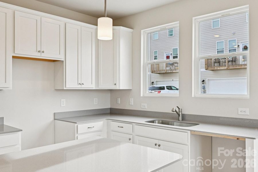 Furnished interior view inside a new home in The Crossing at Cramerton Mills, Cramerton (Image 7).