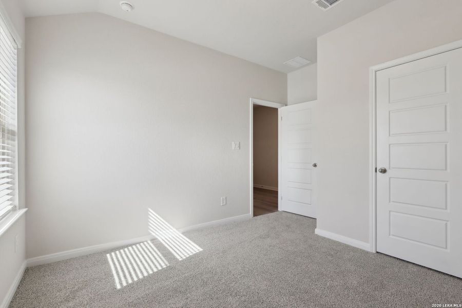 Spacious, unfurnished interior of a new home in Legendary Trails - Classic Series, Cibolo (Image 47).