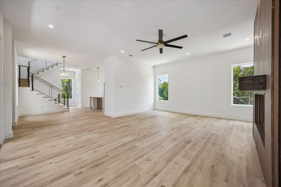 Spacious, unfurnished interior of a new home in , Houston (Image 19). Spacious, unfurnished interior of a new home in , Houston (Image 19).