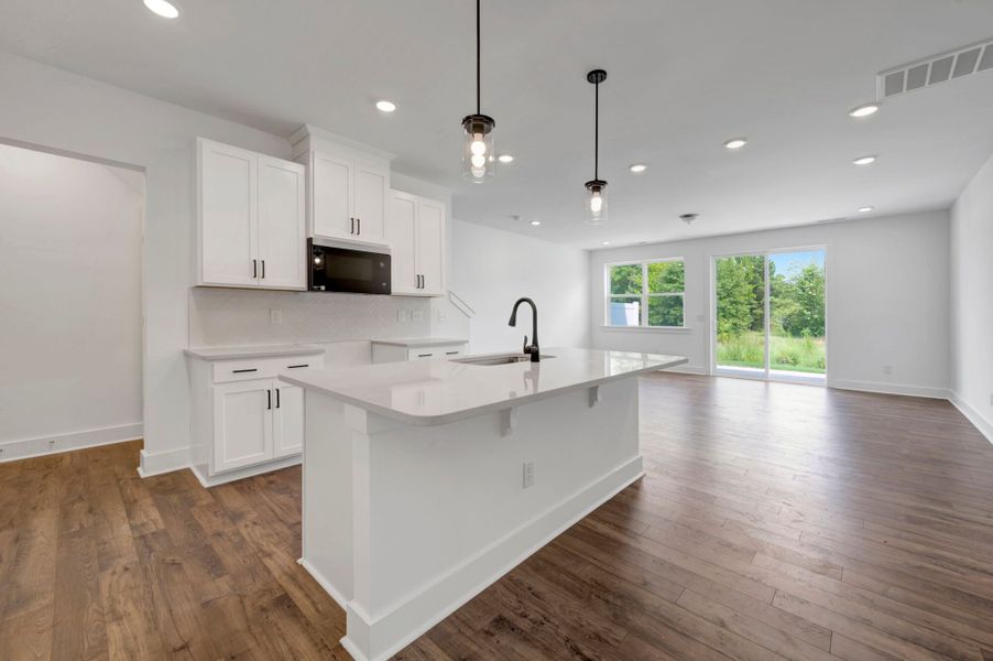 Furnished interior view inside a new home in Vaughan Farms, Angier (Image 7).