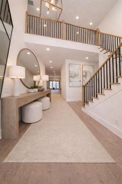 Furnished interior view inside a new home in , Pottsboro (Image 16).