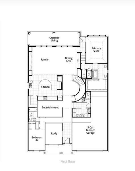 2D floor plan layout for the Telford Plan by Highland Homes in Goodland: 60ft. lots, Midlothian, TX (Image 5). 2D floor plan layout for the Telford Plan by Highland Homes in Goodland: 60ft. lots, Midlothian, TX (Image 5).