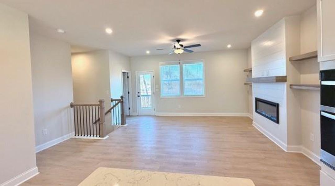 Spacious, unfurnished interior of a new home in Towne Village at Suwanee Dam, Sugar Hill (Image 16).