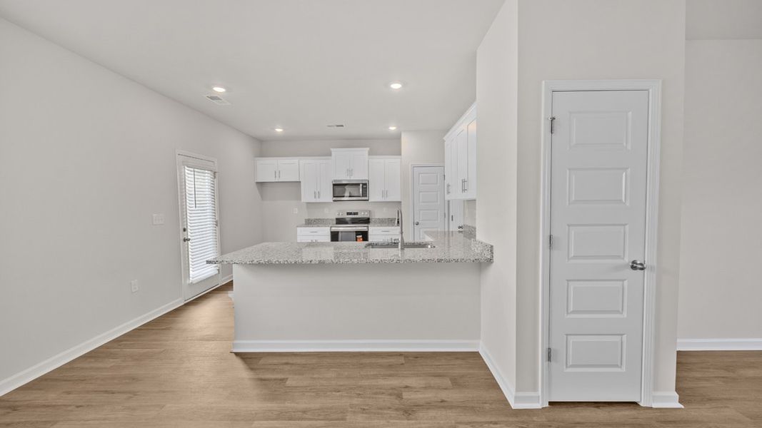 Furnished interior view inside a new home in Bellemeade Landing, Augusta (Image 5).