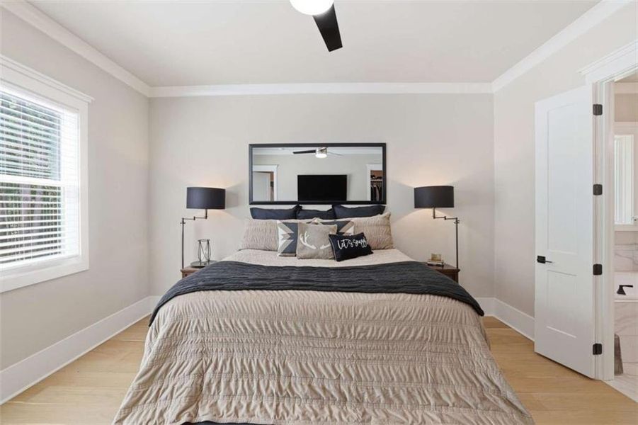 Furnished interior view inside a new home in , Clarkesville (Image 52).
