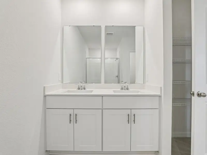 Furnished interior view inside a new home in The Meadow at Crossprairie, St. Cloud (Image 6).
