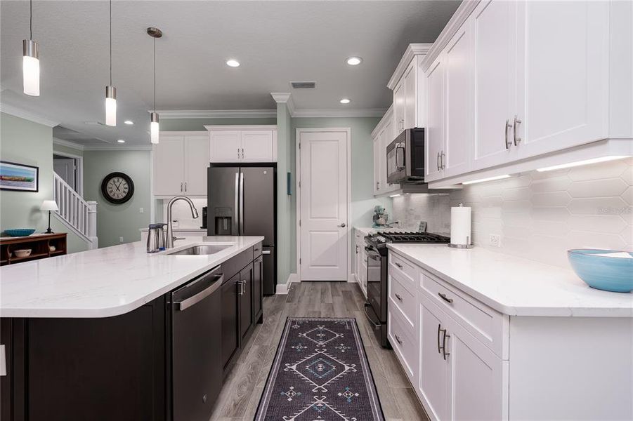 Furnished interior view inside a new home in , Parrish (Image 27).