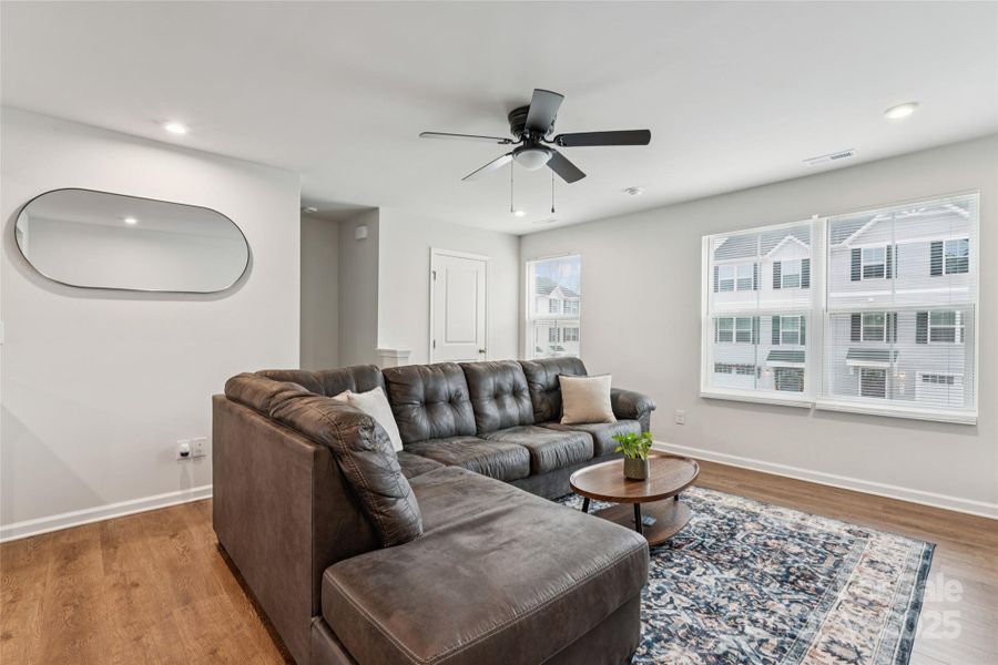 Furnished interior view inside a new home in , Charlotte (Image 17).