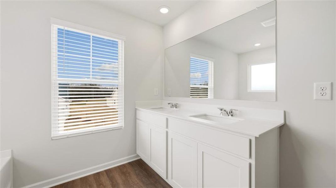 Furnished interior view inside a new home in Jackson Landing, Jefferson (Image 12). Furnished interior view inside a new home in Jackson Landing, Jefferson (Image 12).