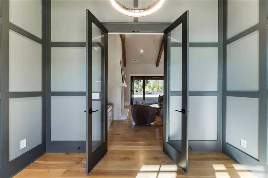 Furnished interior view inside a new home in , Alpharetta (Image 62).