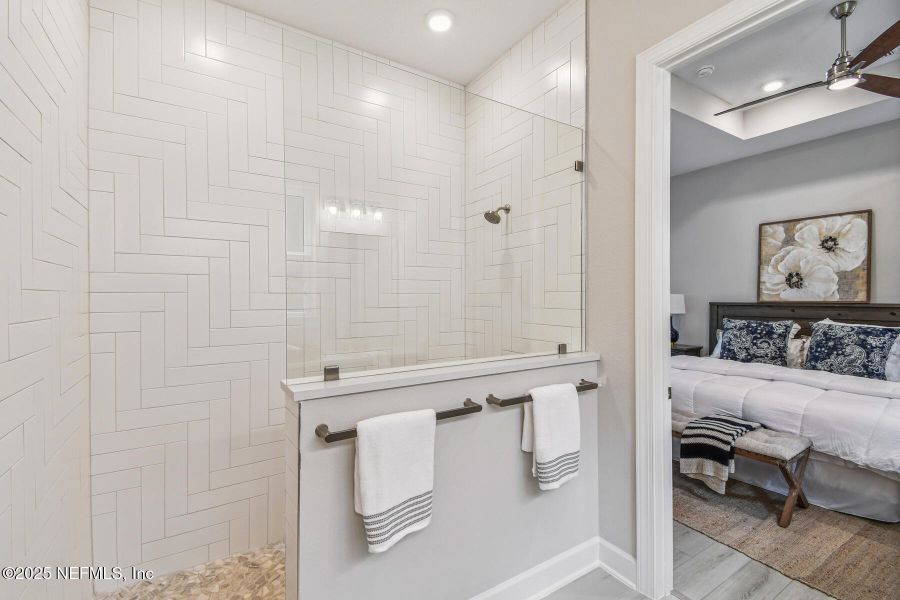 Furnished interior view inside a new home in Seabrook Village 40’ Rear Entry, Nocatee (Image 7).