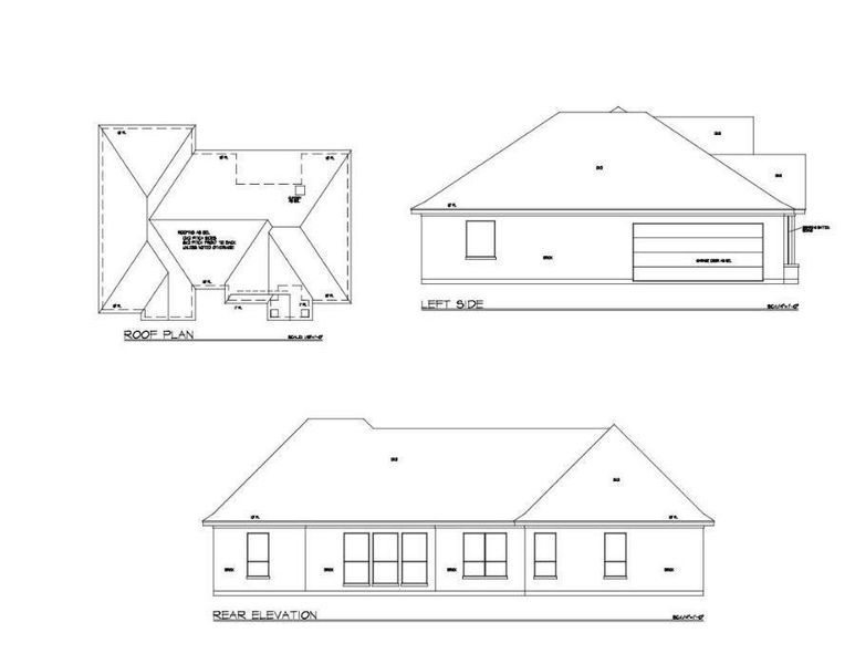 Exterior rendering of this home design in , Azle, TX (Image 1).