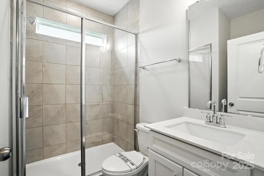 Furnished interior view inside a new home in Hampton Woods, Charlotte (Image 12).