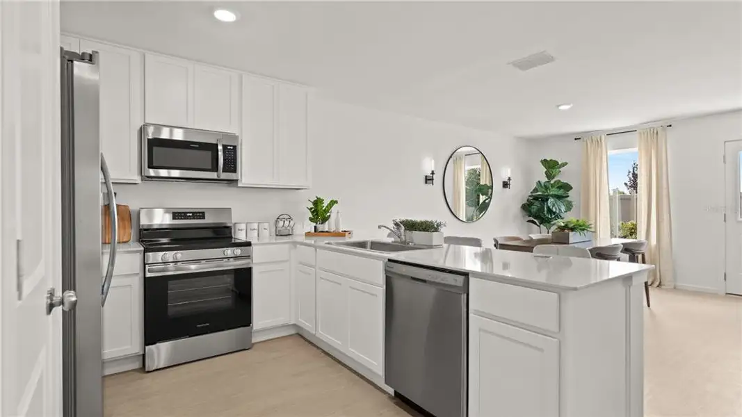 Furnished interior view inside a new home in , Lake Wales (Image 8).